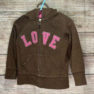 Girls Old Nay Hoodie size 2T H-04
